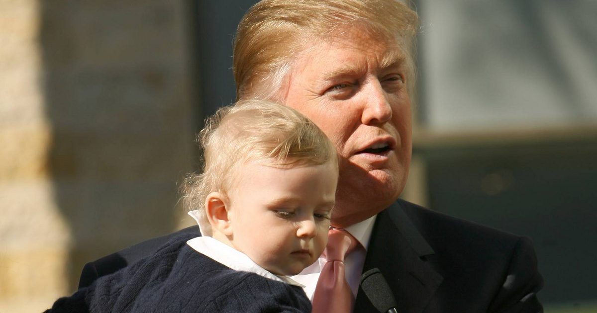 Az Egykori Elnök Fia, Barron Trump: Az Alkalmazott Báj és Apai Bölcsesség Ötvözete