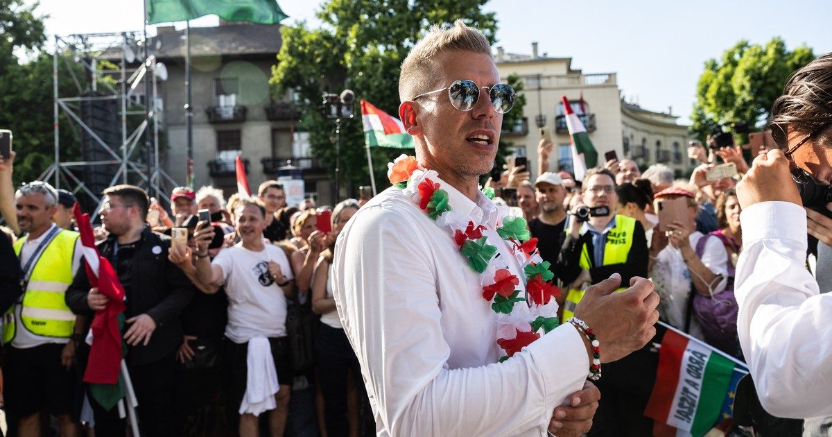 Veszélyben a békés tiltakozás? Szavazás a fizikai erőszak lehetőségéről a Magyar Péter által szervezett tüntetésen