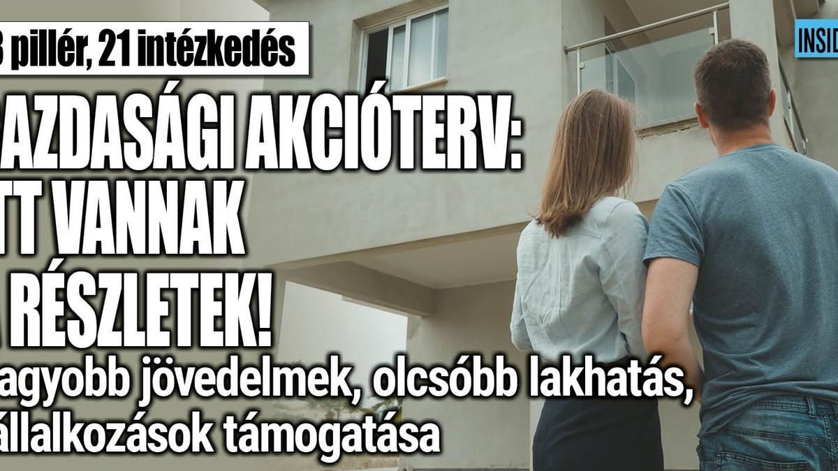 A gazdaságélénkítés kulcsfontosságú lépései