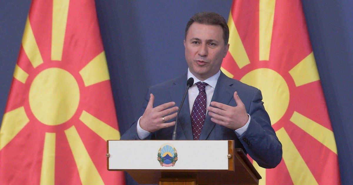 A Hölgytársaságban vacsorázott a korábbi macedón miniszterelnök