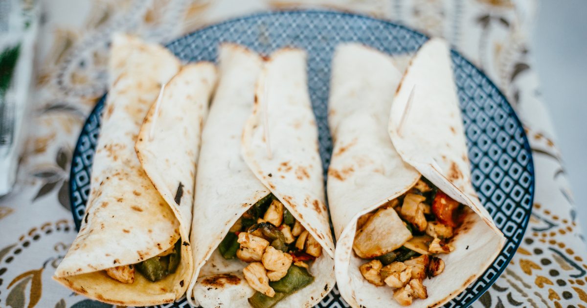 Ínycsiklandó Mexikói csirkés burrito a saját otthonod kényelméből