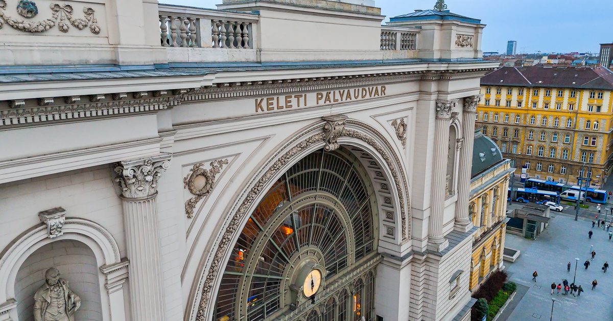 A főváros varázslatos panorámája: Budapest a Keleti pályaudvar magaslatáról