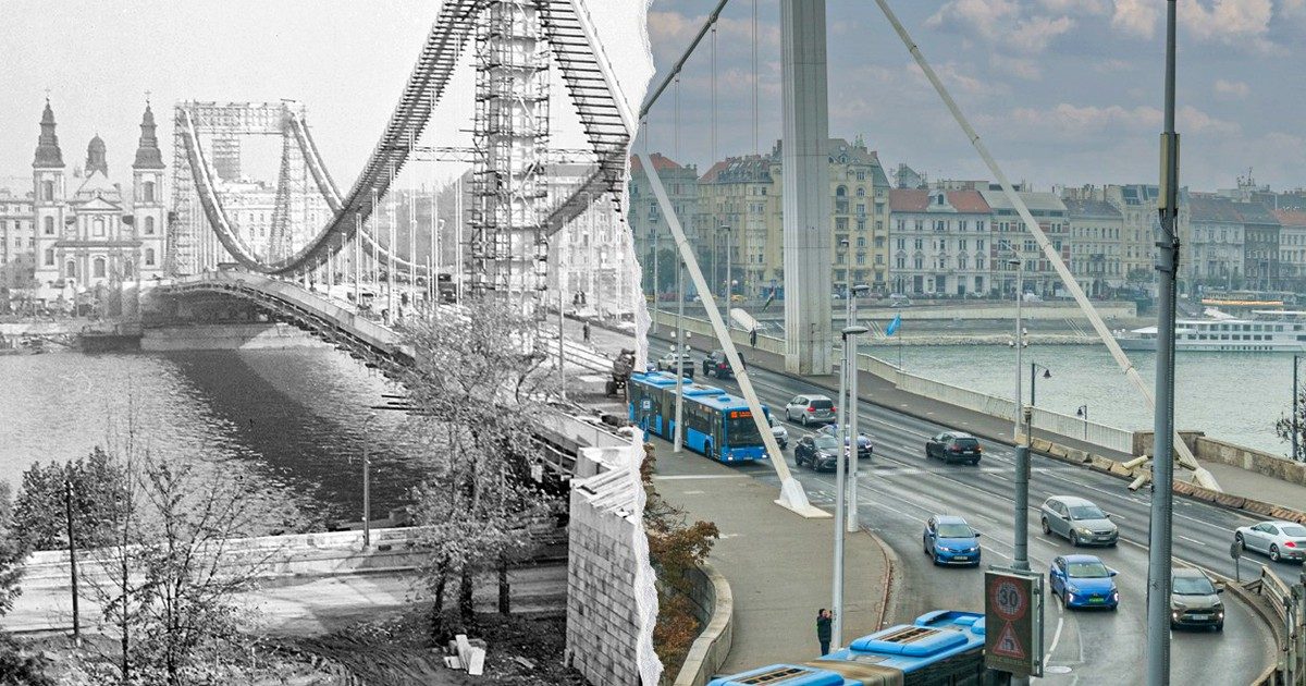 A Budapesti Erzsébet híd: 60 éve a város kulcsfontosságú átkelője