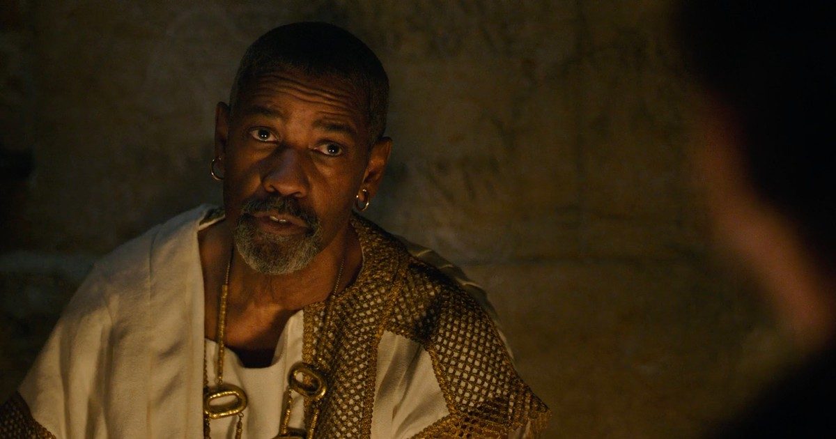 A "Denzel Washington meglepte a rajongókat a Gladiátor 2 forgatásán: Megcsókolta egy férfi a kivágott jelenetben