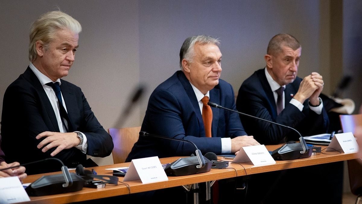 Az Orbán Viktor részvételével zajló Patrióták pártcsalád közgyűlése Párizsban