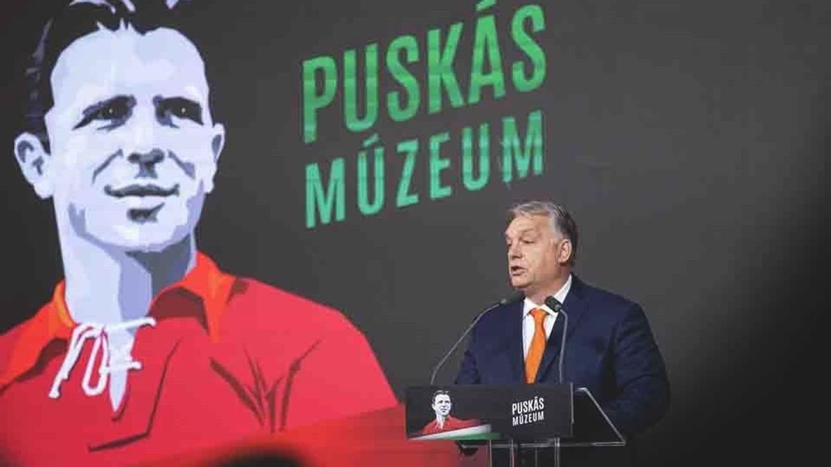 A FIFA elnöke és Orbán Viktor ünnepélyesen megnyitotta a Puskás Múzeumot