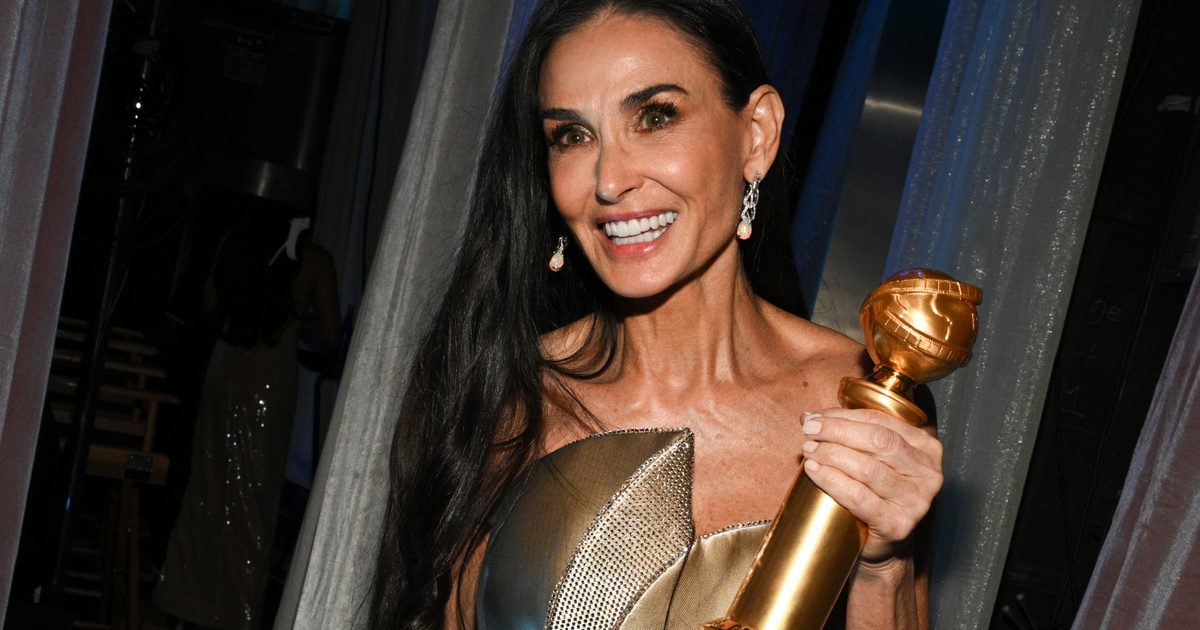 Demi Moore történelmi győzelme: 62 évesen első Golden Globe-díját nyerte el a 2025-ös gálán