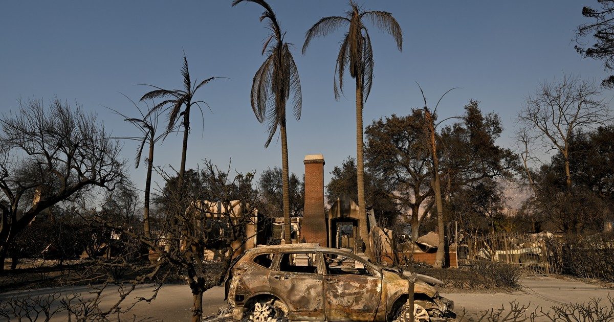 Apokaliptikus látvány: Los Angeles-i erdőtűzről készült legújabb drámai fotók